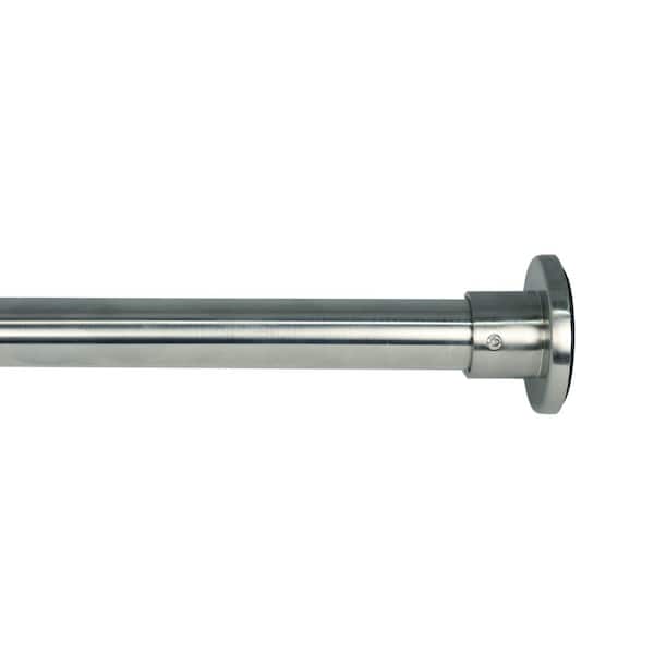 120in Stainless Steel Tension Rod, Tension Rod Curtain Rods