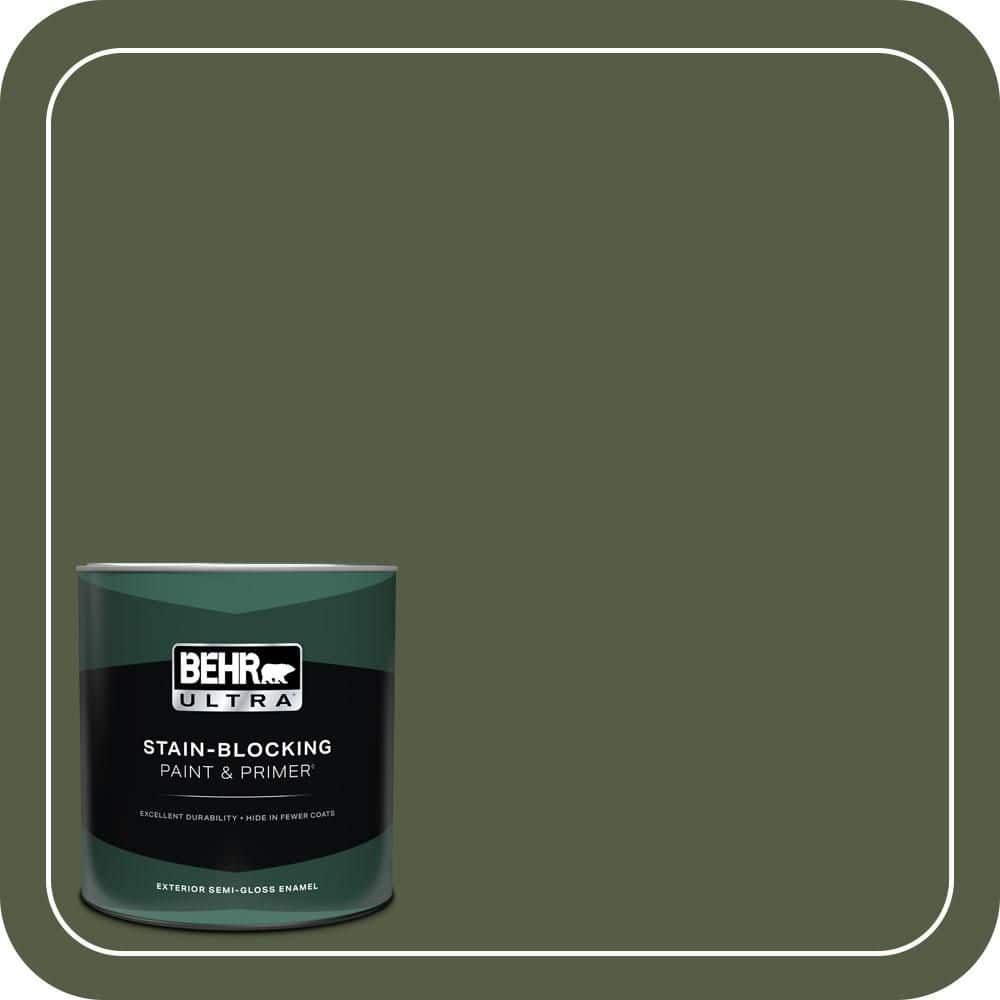 1 qt. #420F-7 Forest Ridge Semi-Gloss Enamel Exterior Paint & Primer price history on PriceWatchPro