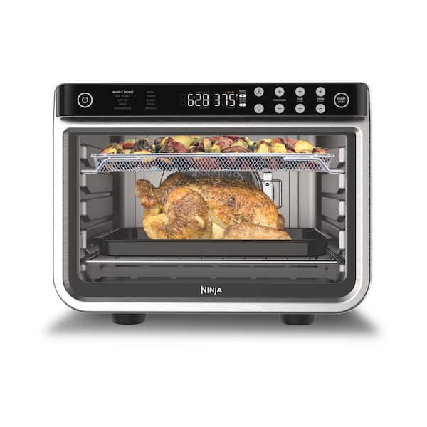 NINJA Foodi XL Pro 1800 W Stainless Steel Convection Oven with True Surround Convection and Air Fryer