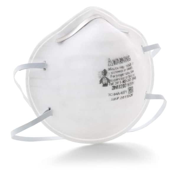 3M Particulate Respirator 8200/07023(AAD), N95, 20 EA/Box