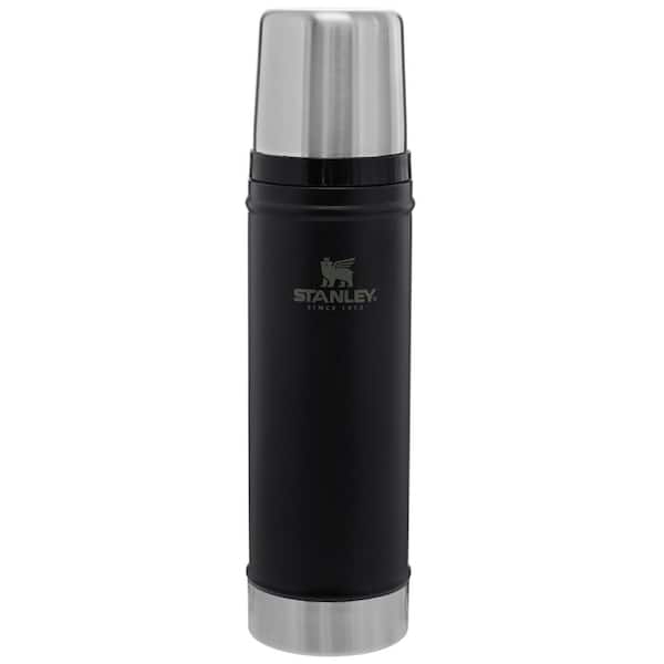 Stanley Classic 20 oz. Matte Black Stainless Steel Vacuum Insulated Thermos
