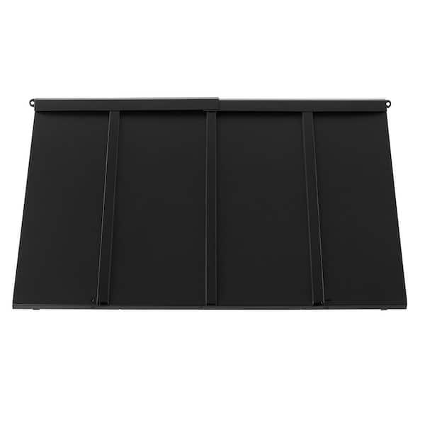 SVOPES Fixed Metal Awning 44 x 24 in., Window and Door Canopy