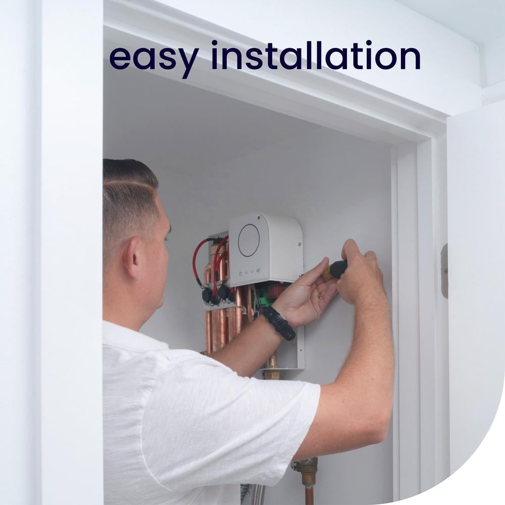 Optimal 18kW White Electric Tankless Water Heater