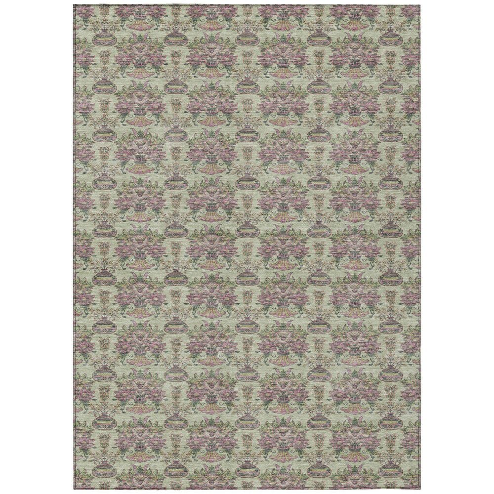 Chantille Machine Washable Indoor/Outdoor Abstract ACN2682 Celery 9 ft. x 12 ft. Area Rug price history on PriceWatchPro