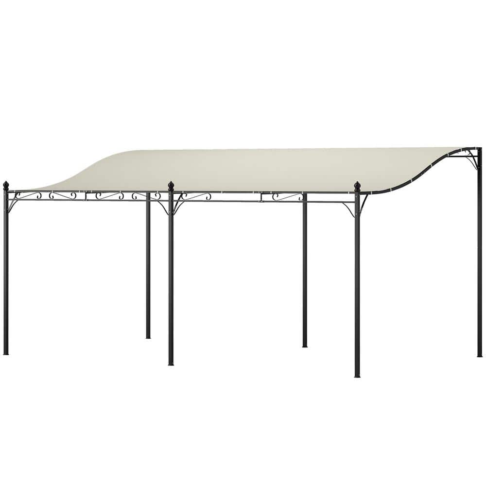 10 ft. x 16 ft. Outdoor Pergola Canopy, Metal Patio Canopy with Weather-Res