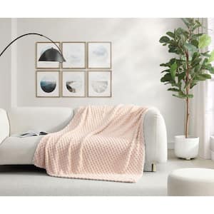 Jacquard Plush Throw Blanket 50 in. x 70 in.