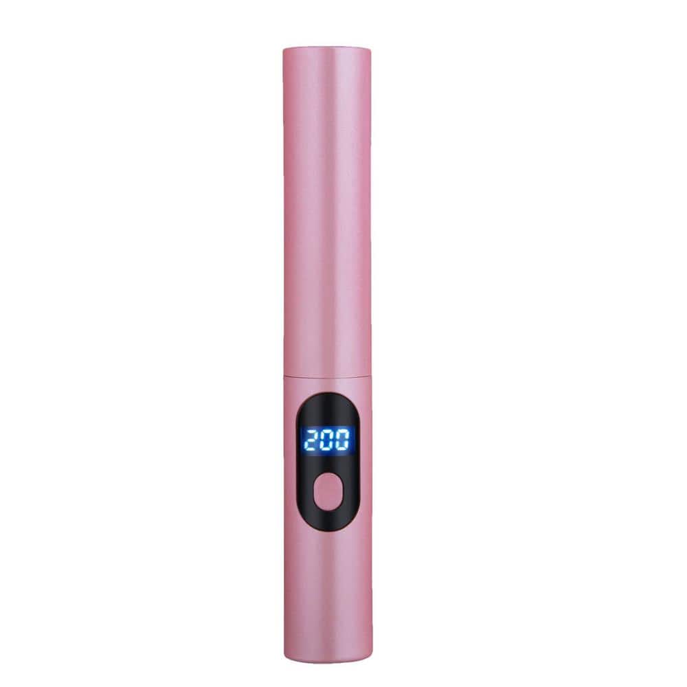 7.28 in. x 1.18 in. x 1.1 in. Personal Care Hair Straightener in Pink Finis