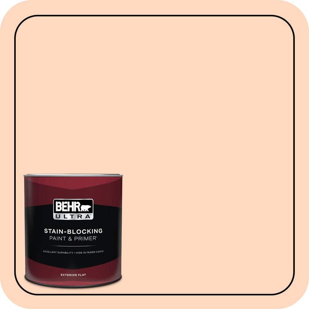 1 Qt. #240A-2 Sunkissed Peach Flat Exterior Paint & Primer price history on PriceWatchPro