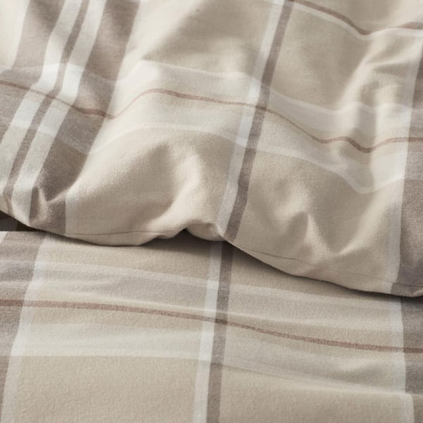 New In Package The Company Store Contempo Flannel sale Queen Bedding Set