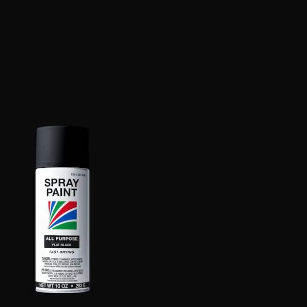 10 oz. All Purpose Flat Black Spray Paint