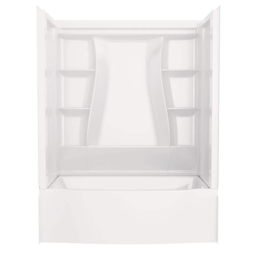 Delta Classic 500 Curve 32 in. x 60 in. x 60 in. Rectangular Tub/Shower