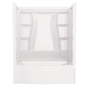 Classic 500 Curve 32 in. x 60 in. x 60 in. Rectangular Tub/Shower Combo Unit in White