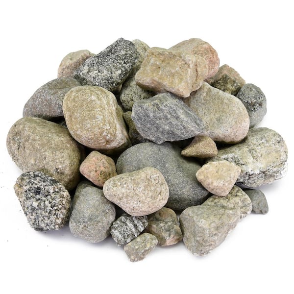 25 cu. ft. 3 in. to 5 in. Large Grand Sierra Bulk Landscape Rock for Gardening, Landscaping and Walkways