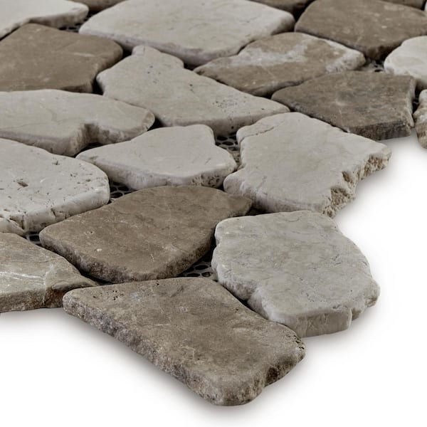 Emser Vicenza 5-Pack Nite 18-in x 18-in Honed Natural Stone Marble Stone Look Floor and Wall Tile