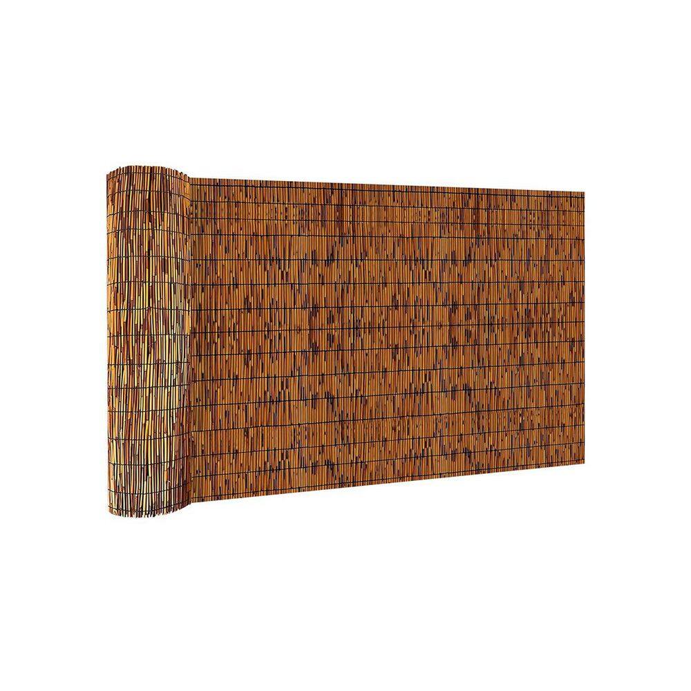 196.85 L x 47.24 W x 47.24 H Light Russet Reed Natural Metal Handwoven Decorative Fencing Roll Privacy Outdoor 1-Pack price history on PriceWatchPro