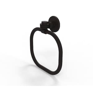 Continental Collection Towel Ring with Dotted Accents in Oil Rubbed Bronze