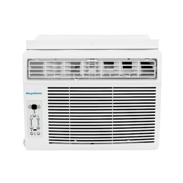8,000 BTU (DOE) 115 Volts Window Air Conditioner Cools 350 sq. ft. with Remote in White