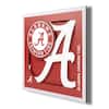YouTheFan NCAA Alabama Crimson Tide 3D Logo Series Wall Art - 12x12