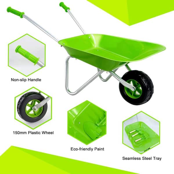 Kids sale metal wheelbarrow