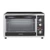 Hamilton Beach 1500-Watt 12-Slice Black Countertop Oven with