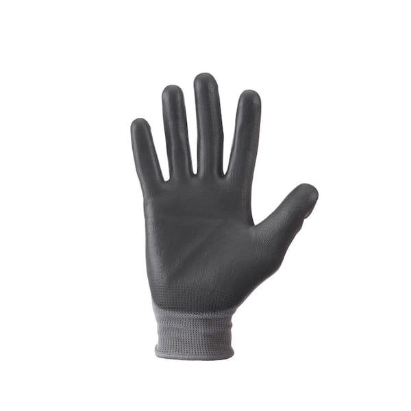FIRM GRIP Small Polyurethane Grip Work Gloves (4-Pack)