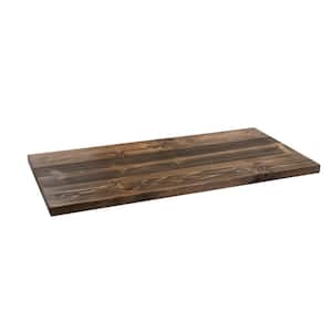 18 in. x 36 in. x 1.25 in. Trail Brown Restore Coffee Table Wood Top