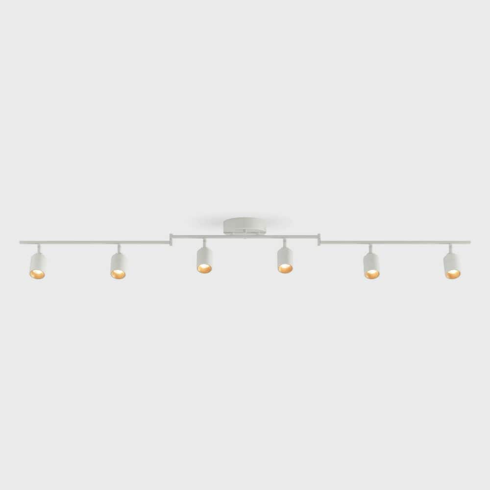 Vidalite Shura 6-Head LED Swivel Track Light, Directional Spot