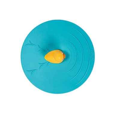 12" Silicone Food Topper with Rubber Duck