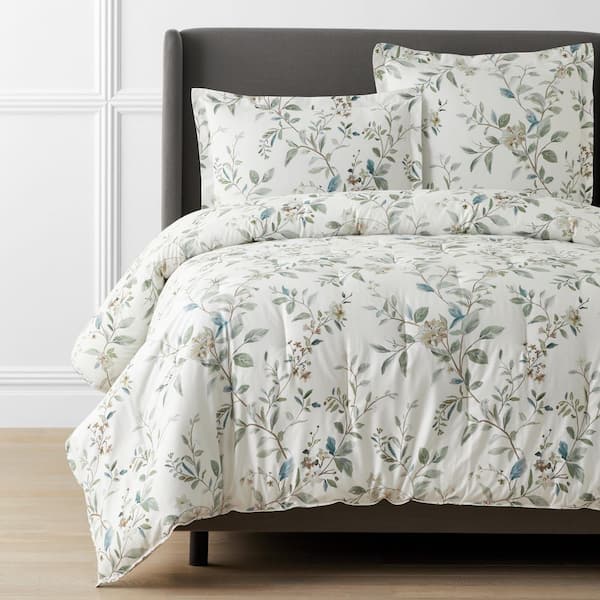 The Company Store Legends Hotel Whispering Leaves Cream Multi Full