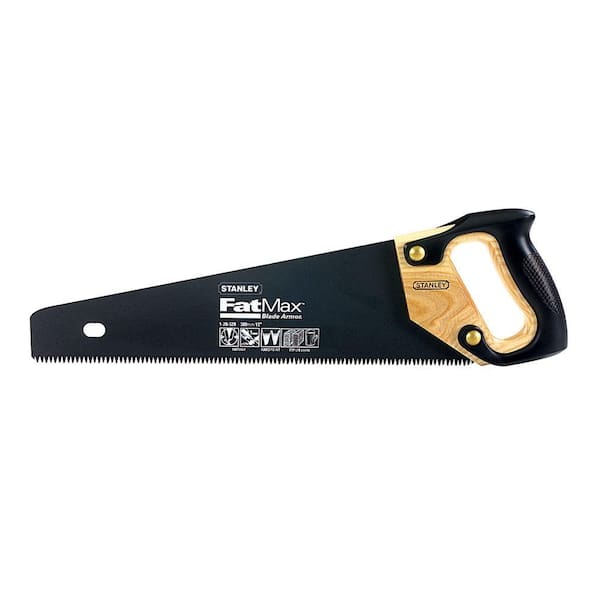 Stanley 15 in. Hand Saw with Plastic Handle
