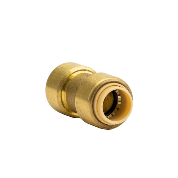 QUICKFITTING 3/8 in. Push-to-Connect Brass Coupling Fitting
