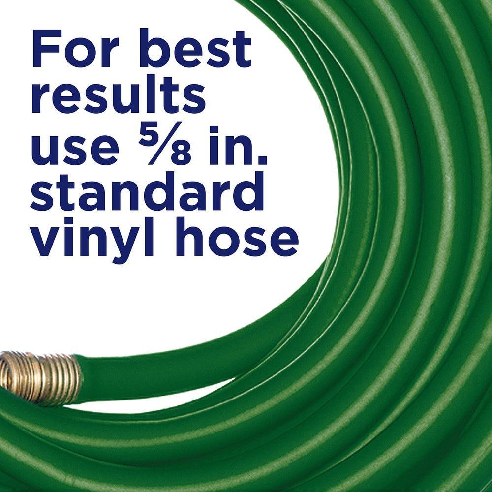 Suncast Beige Resin Free Standing Hideaway Hose Reel with Brass Fittings