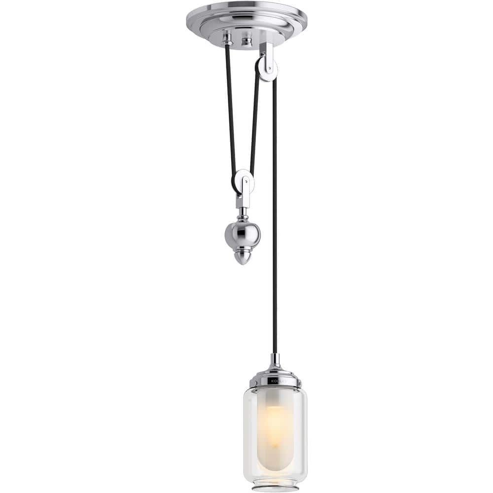 Artifacts 1-Light Polished Chrome Adjustable Pendant with Shades price history on PriceWatchPro