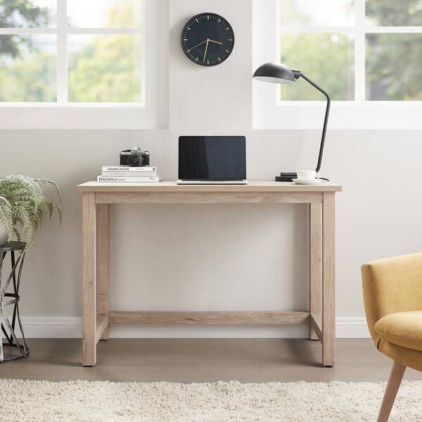 white oak writing desk