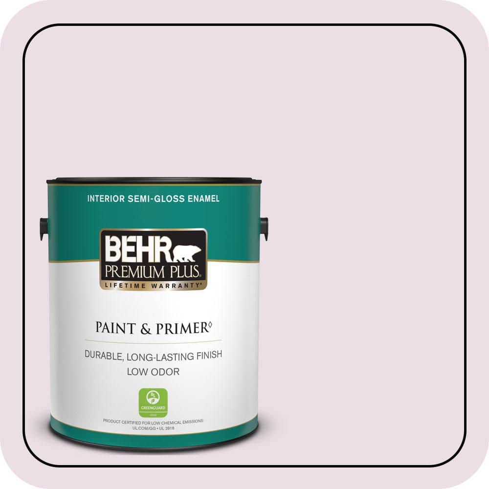 1 gal. #680C-2 Wing Flutter Semi-Gloss Enamel Low Odor Interior Paint & Primer price history on PriceWatchPro