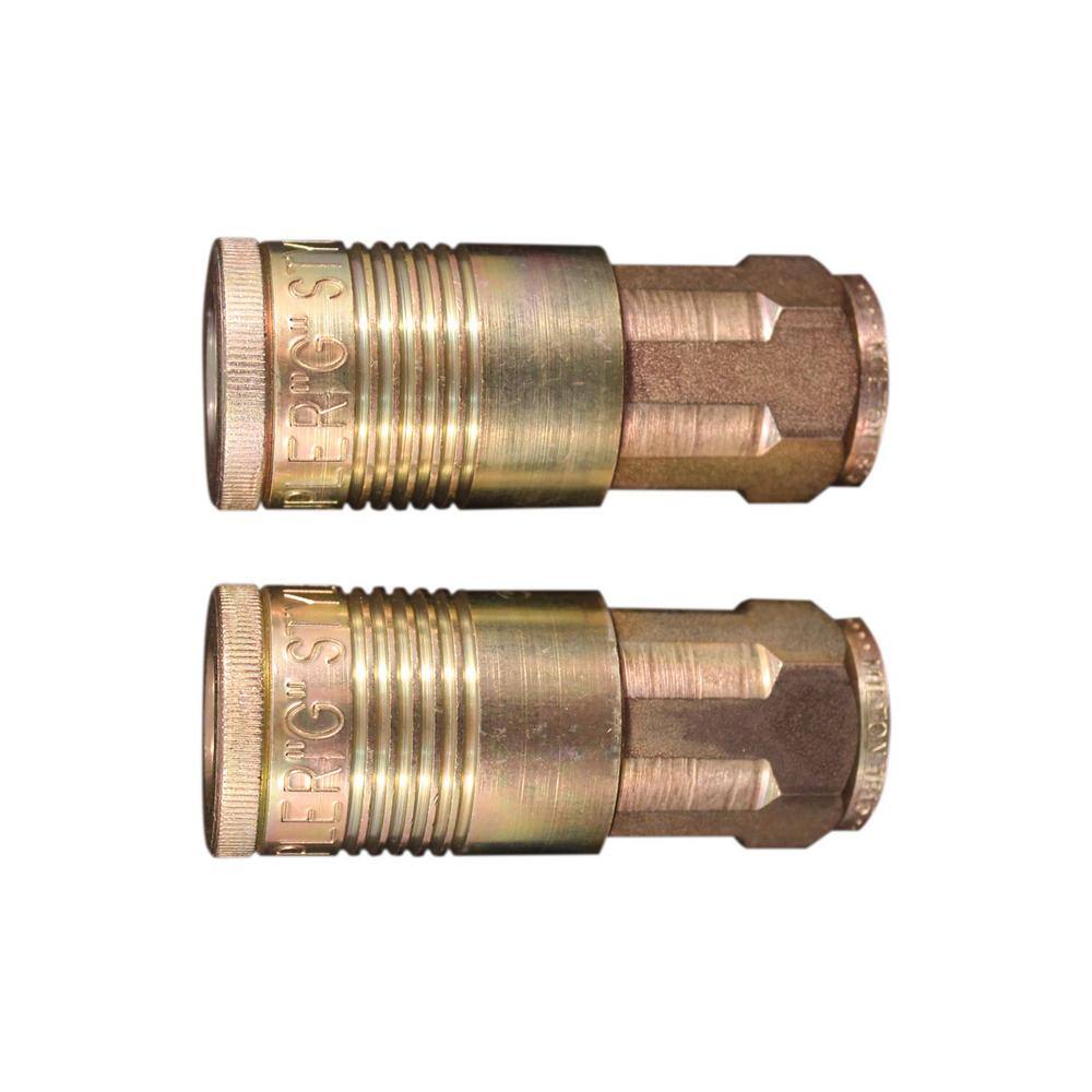 Milton 1/2 in. FNPT G Style Coupler S-1815-2