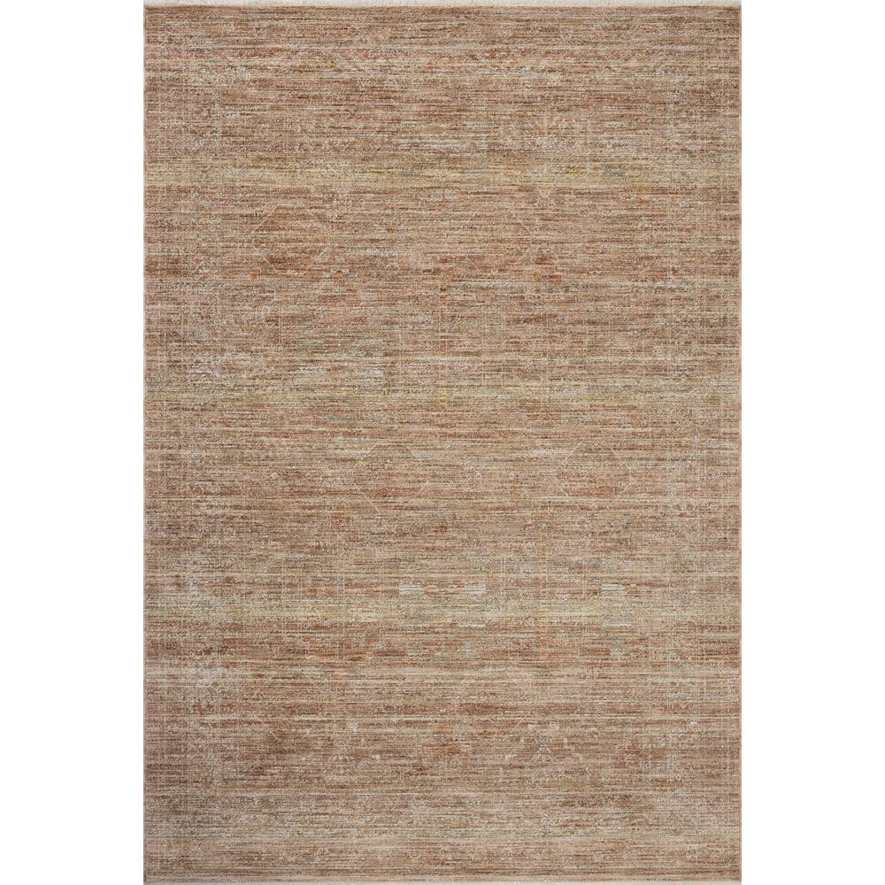 Loloi Tabitha Clay / Natural 3 ft. 9 in. x 5 ft. 9 in. Traditional ...