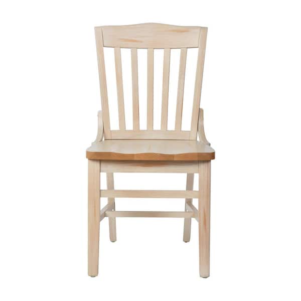 ONVAYA Kids Table And Chairs Set - White & Wood, 75.5x46x52cm, With Storage & Paper Roll