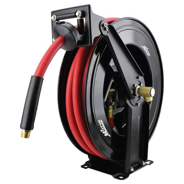 1/2 in. Auto Retracting Air Hose Reel