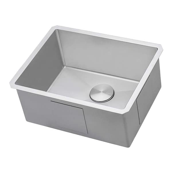 Ruvati Gravena 21 in. Undermount Single Bowl 16-Gauge Stainless