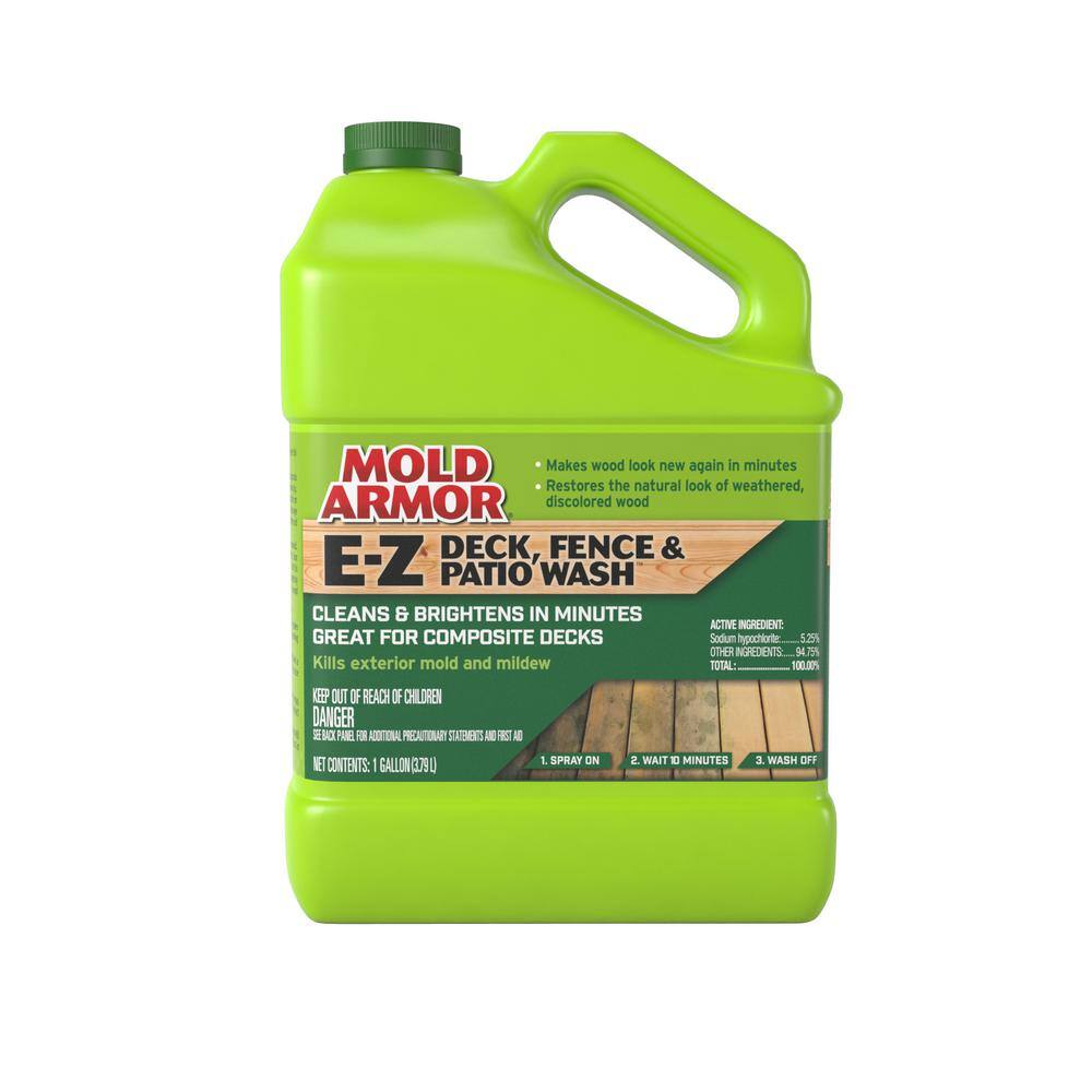 Reviews for Mold Armor 1 Gal. EZ Deck, Fence and Patio Wash, Kills