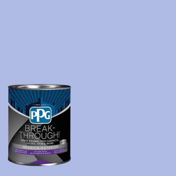1 qt. PPG1246-4 French Lilac Satin Door, Trim & Cabinet Paint