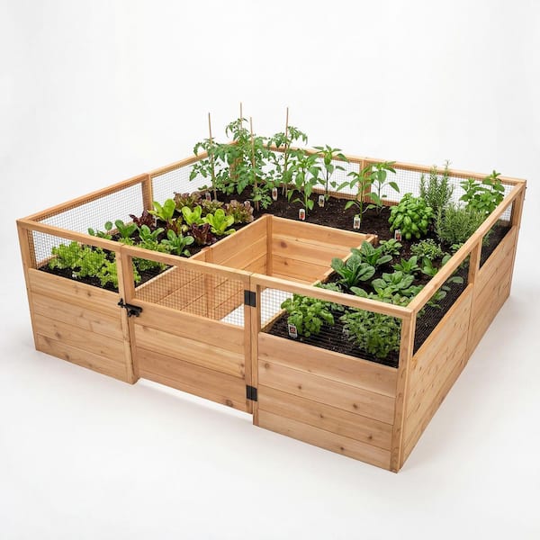Outdoor Living Today 8 ft. x 8 ft. Garden in a Box RB88 - The Home