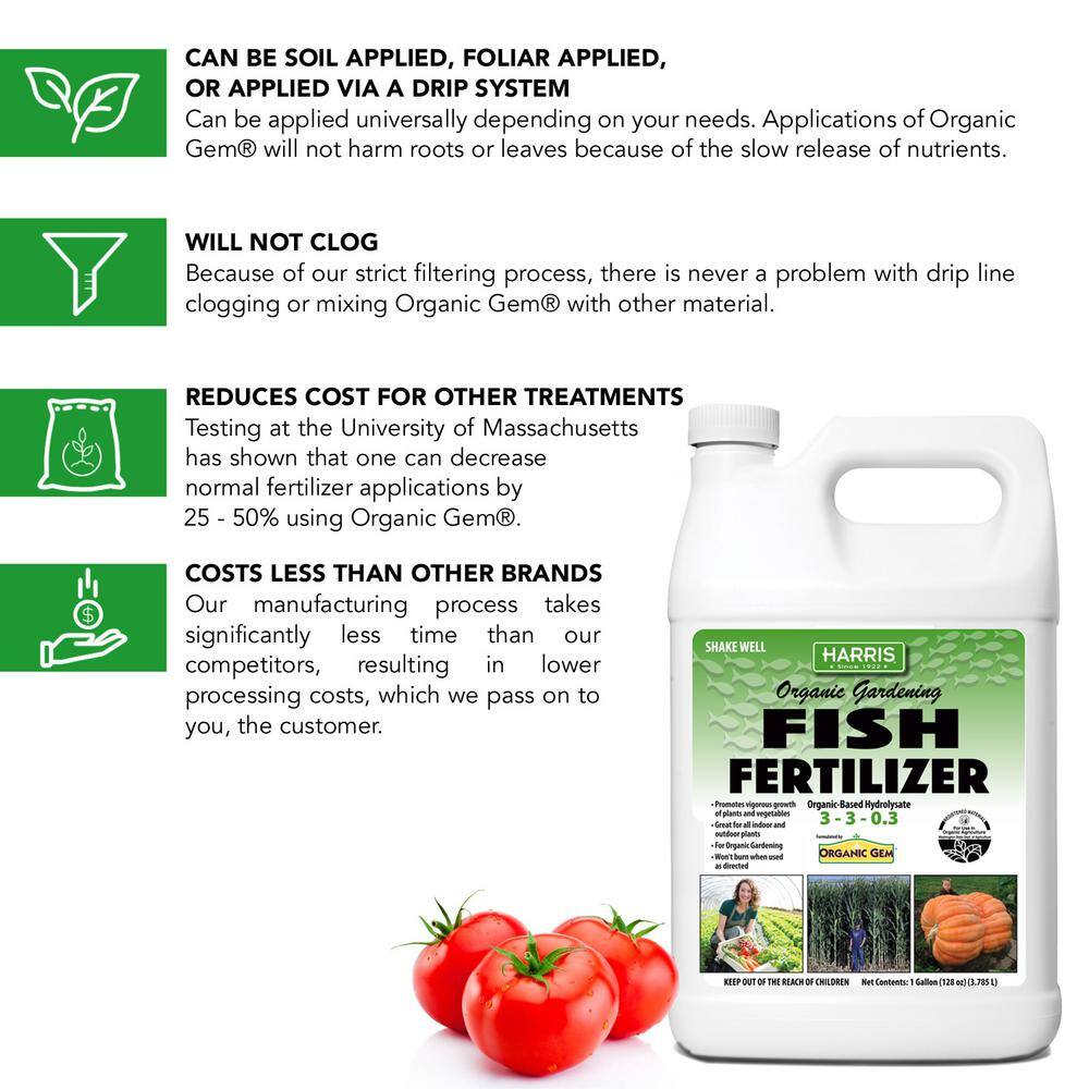 Buy 128 oz. Organic Liquid Fish Fertilizer for Plants and 360Degree