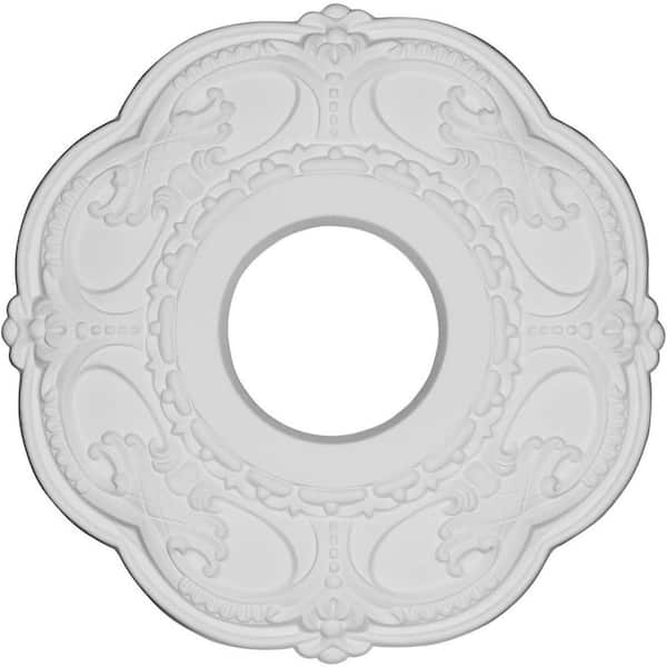 Ekena Millwork Rotherham 11.5 in. H x 11.5 in. W x 1 in. D Ceiling Medallion