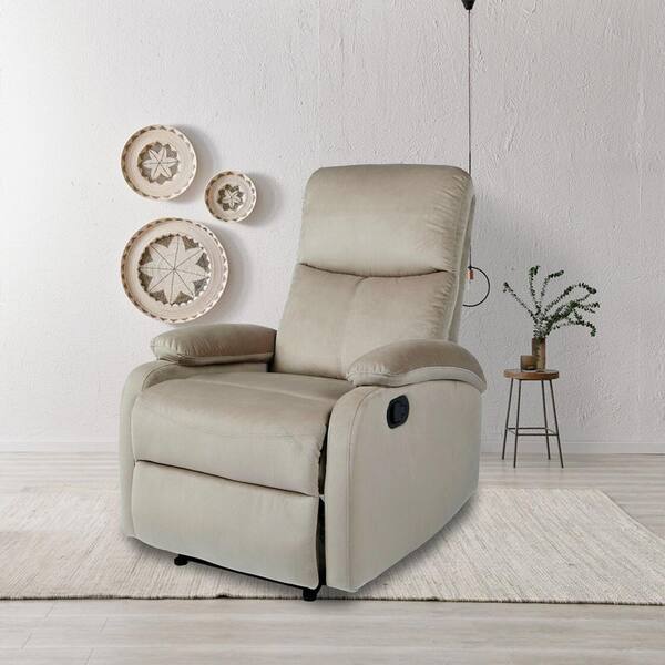 microfiber massage recliner