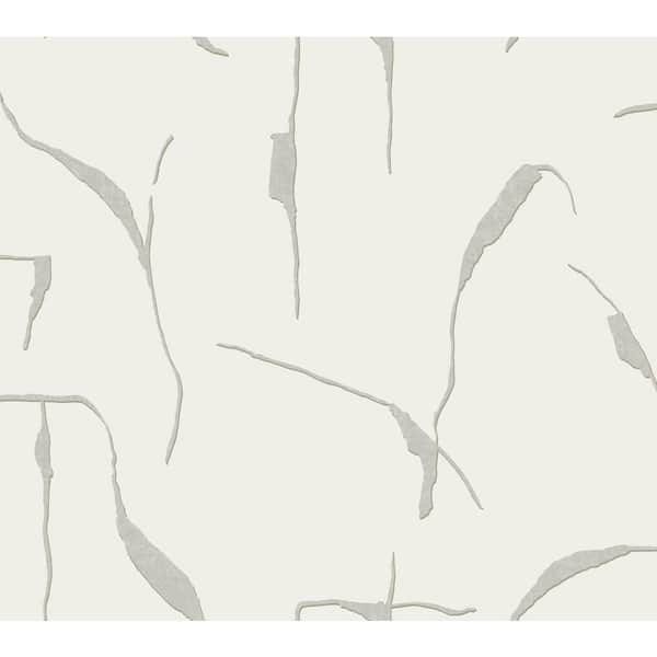Ivory Coast Stone and Glint Grey Premium Peel and Stick Wallpaper