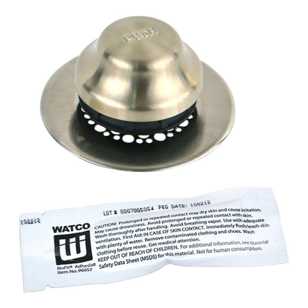Watco Universal Nufit Foot Actuated, Universal Nufit Bathtub Stopper