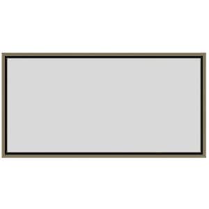 70 in. W x 36 in. H Large Rectangular Metal Framed Wall Mounted Bathroom Vanity Mirror in Gold