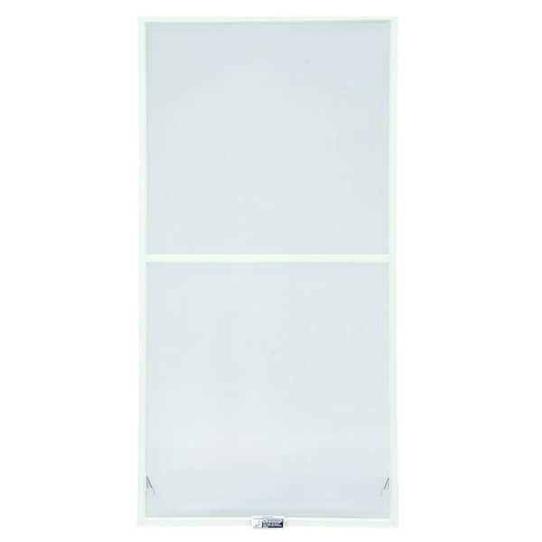 Andersen 27-7/8 in. x 34-27/32 in. 200 and 400 Series White Aluminum Double-Hung Window Insect Screen